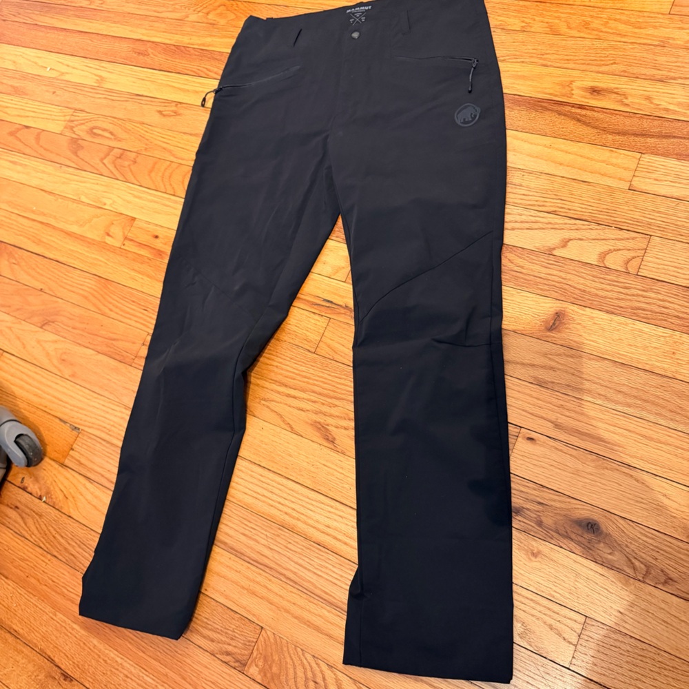 ☀️NWOT Mammut hiking outdoor sport active athletic Men's Black Cargo Pants